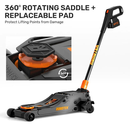 3 Ton Heavy Duty Steel Long Reach Big Wheel Ejack